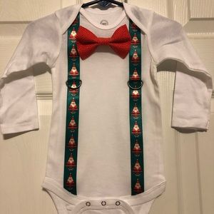Baby Boy Christmas Onesies